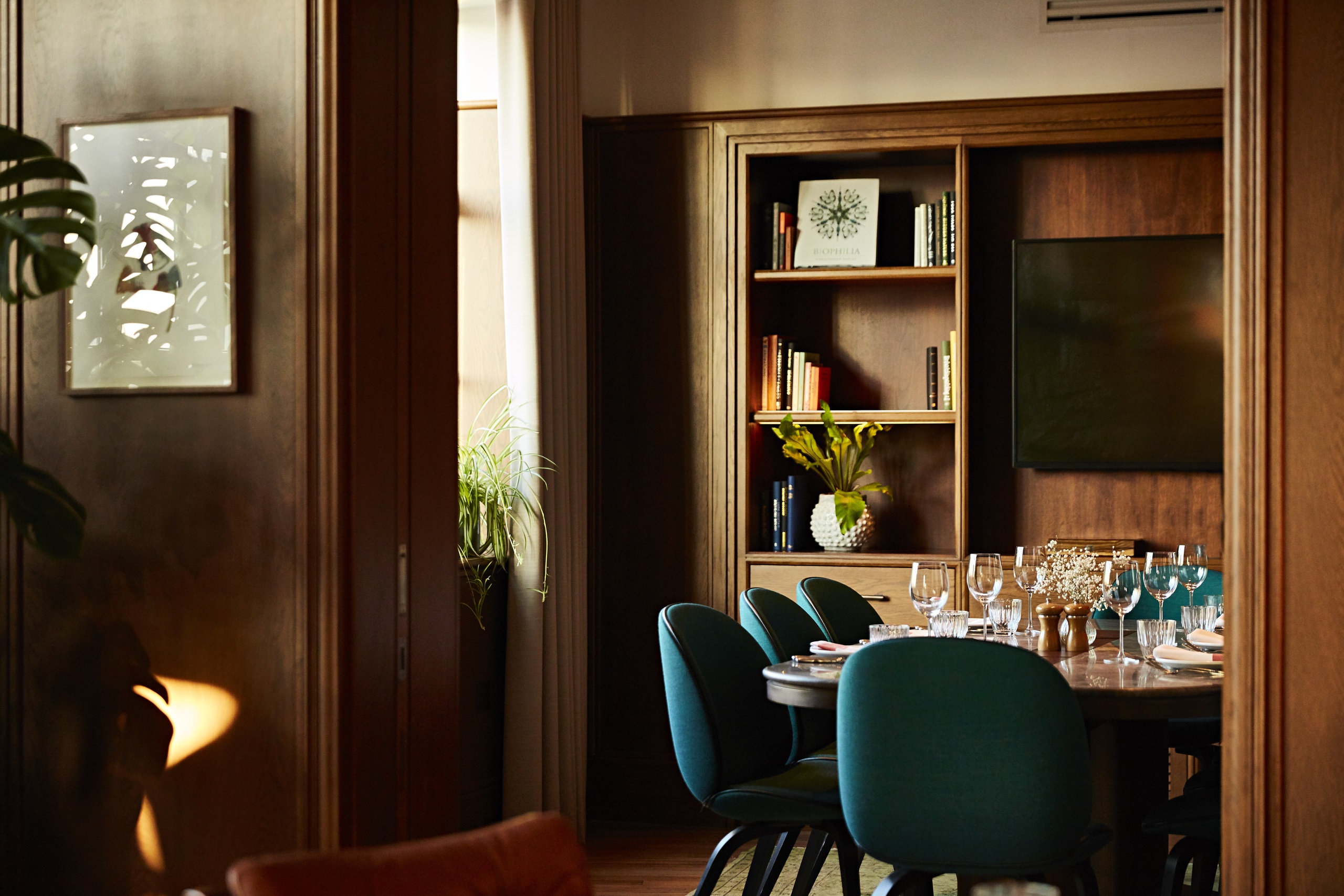 Private Dining Room at Mortimer House, Maslow's London