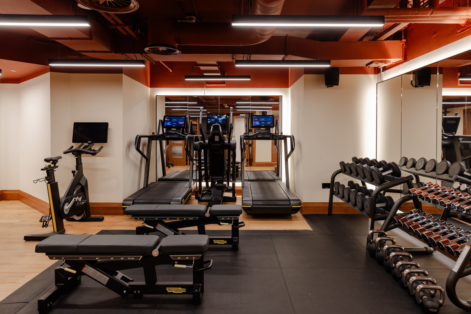 Gym: 1 Warwick Members Club with Gym, Soho London