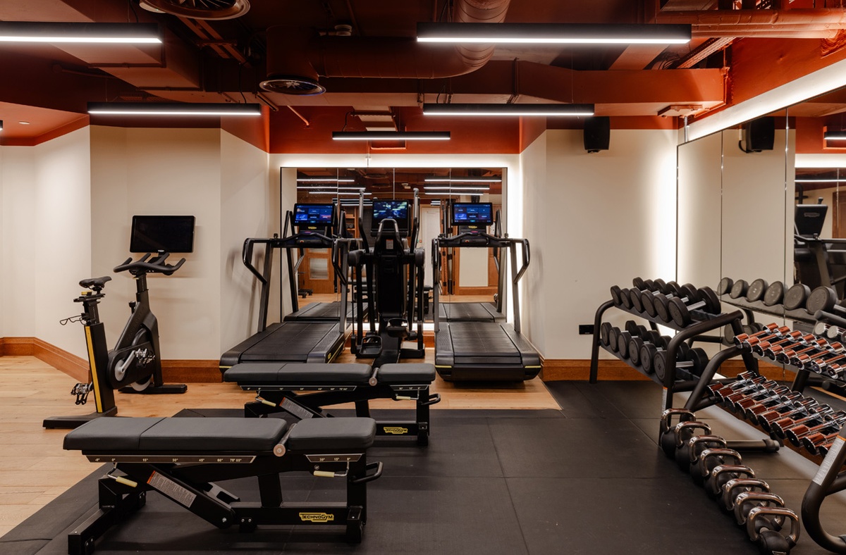 Gym at 1 Warwick by Maslows, Soho London
