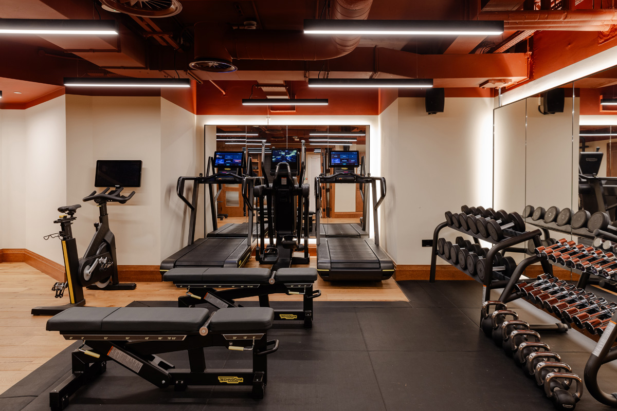 Gym at 1 Warwick by Maslows, Soho London