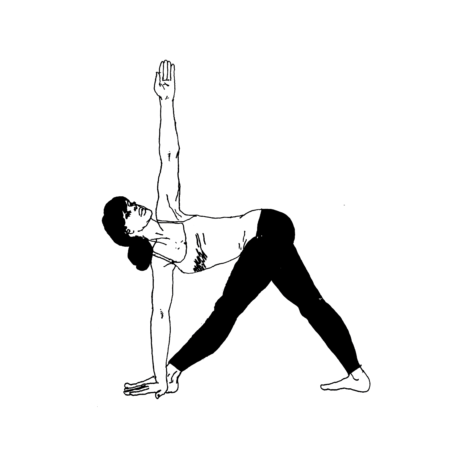 Yoga Illustration Maslow's