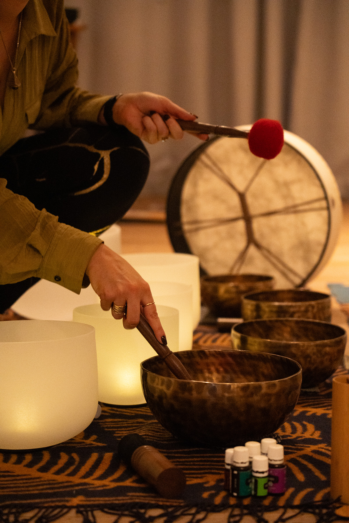 Sound Bath with Soula Wellness at Mortimer House by Maslow's, Fitzrovia Members Club