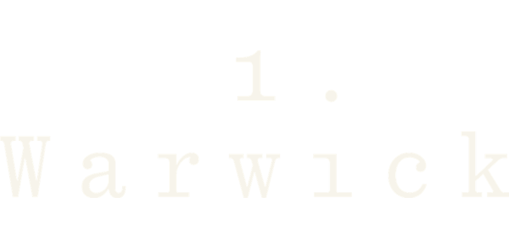 1 Warwick Ivory PNG Logo, Soho Members House & Workspace