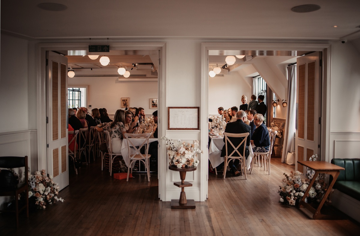 Loft & Gallery Wedding Venue at Mortimer House Fitzrovia, Members House & Workspace