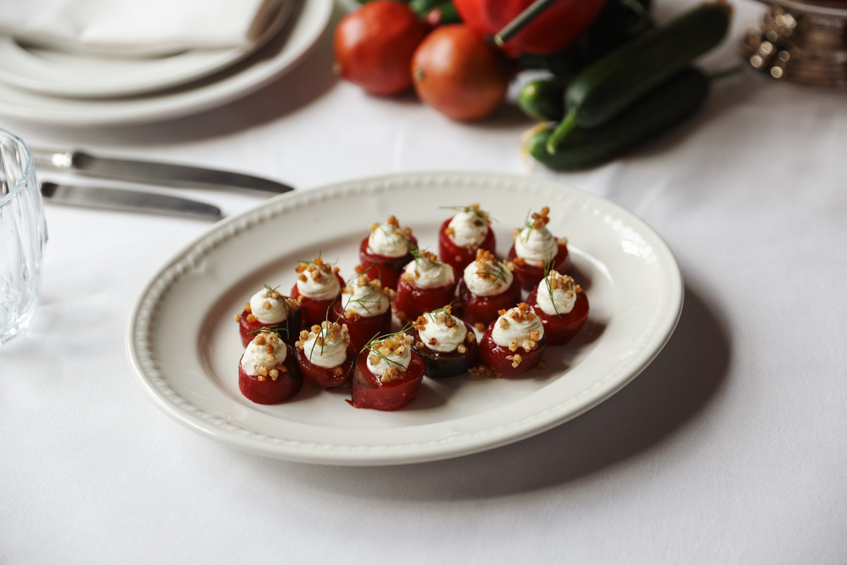 Private Hire Canapes Mortimer House Kitchen, Fitzrovia