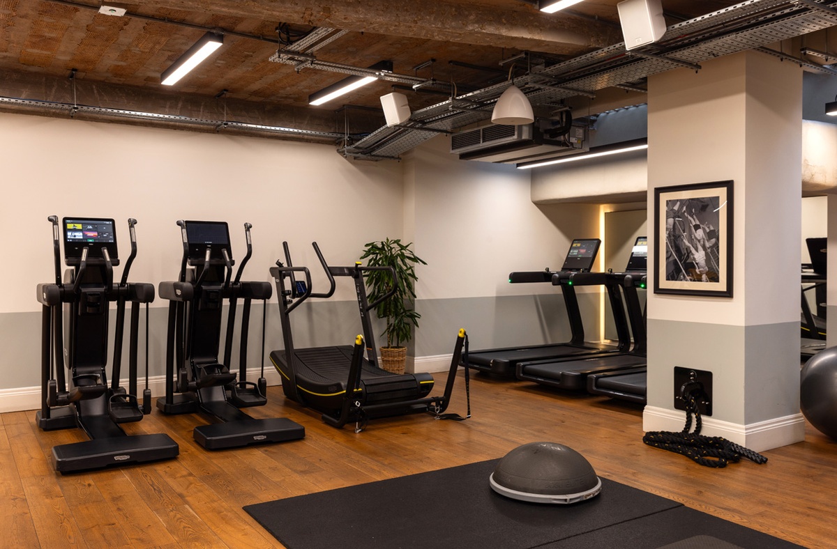Gym at Mortimer House by Maslows, Members Club and Workspace Fitzrovia