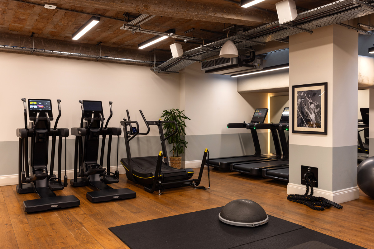 Gym at Mortimer House by Maslows, Members Club and Workspace Fitzrovia