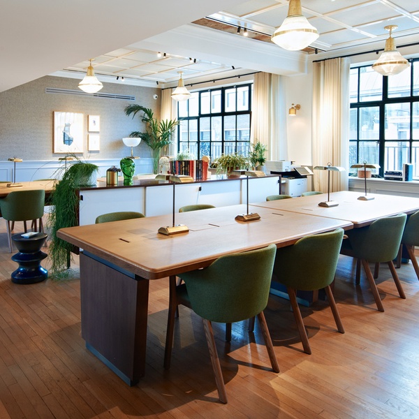 Coworking Space, Living Room at Mortimer House by Maslows, Members House Fitzrovia