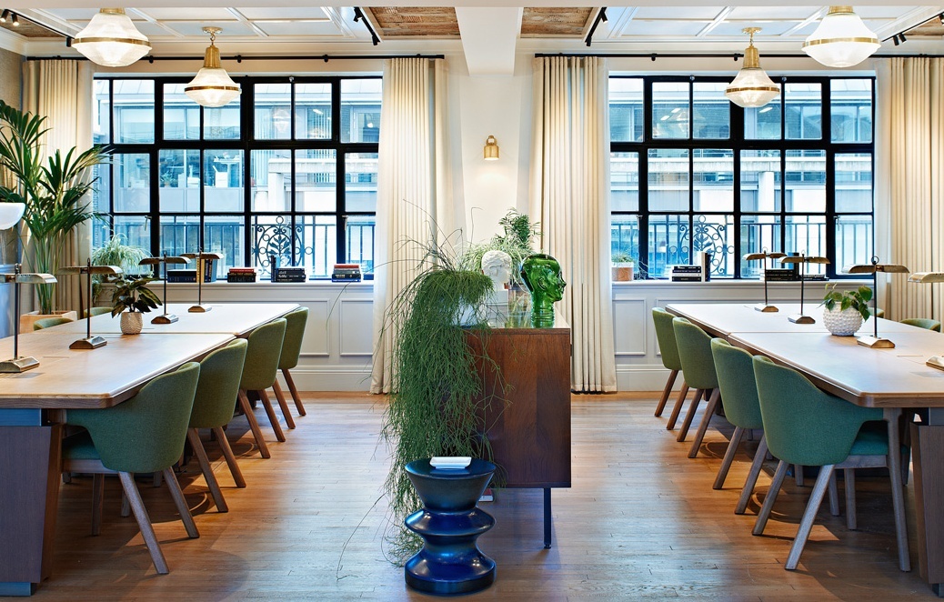 Coworking Space, Living Room at Mortimer House by Maslows, Members House Fitzrovia