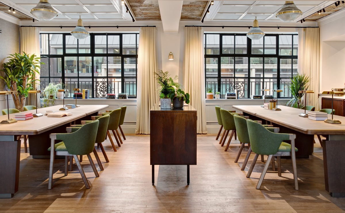 Coworking Space, Living Room at Mortimer House by Maslows, Members House Fitzrovia