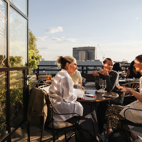Rooftop Members Bar, Mortimer House by Maslow's, Fitzrovia Members House