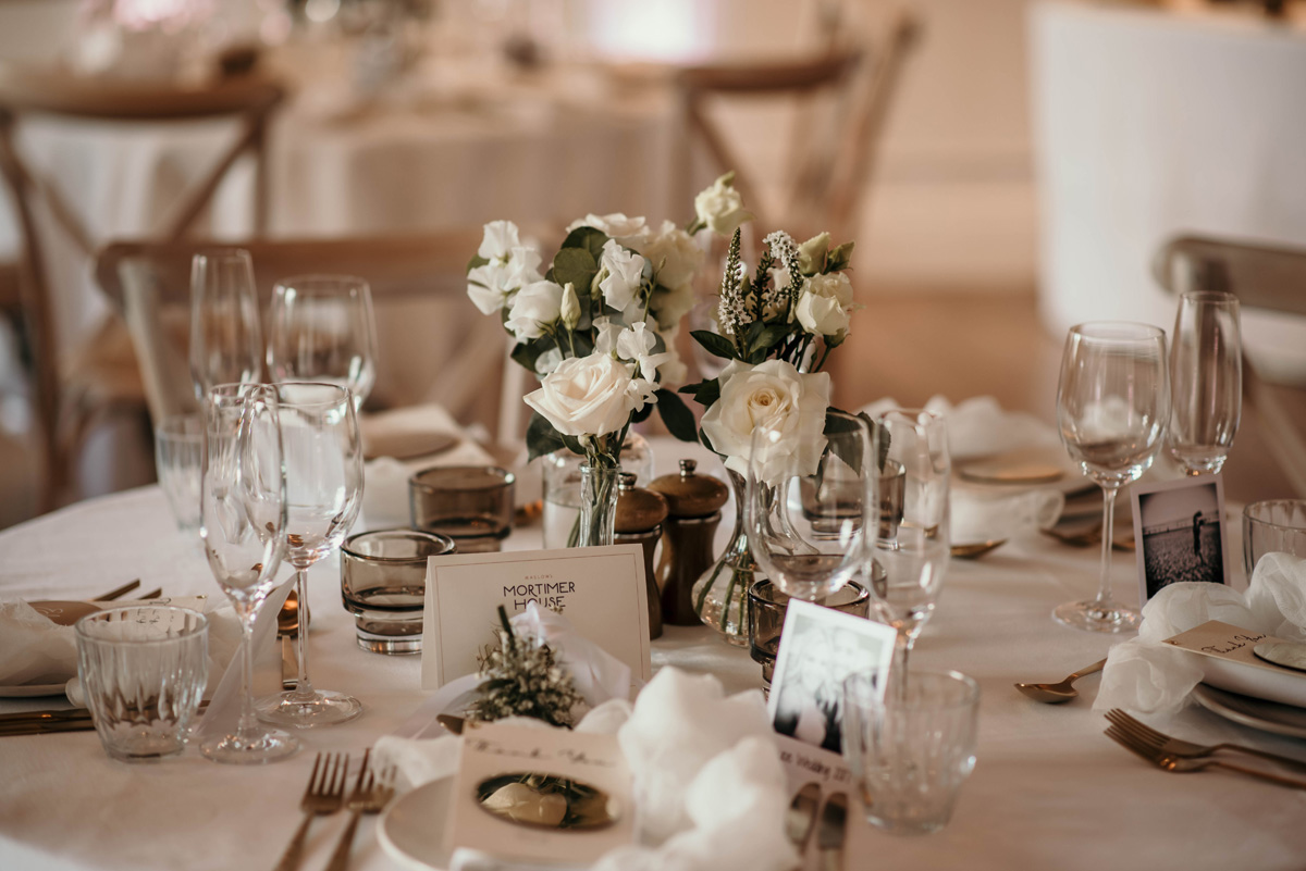 Table Placement, Loft & Gallery Wedding Venue at Mortimer House Fitzrovia, Members House & Workspace
