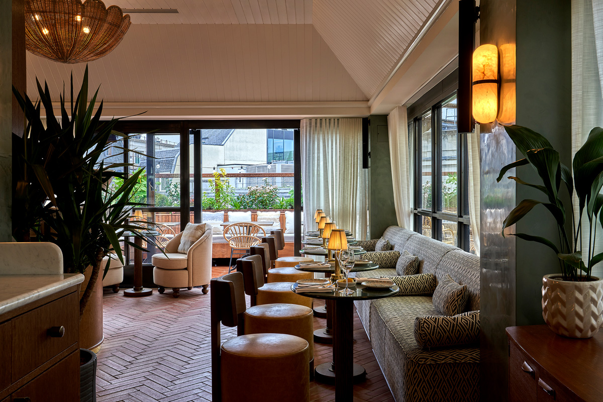 Yasmin Rooftop at 1 Warwick, Soho Members House and Workspace in London