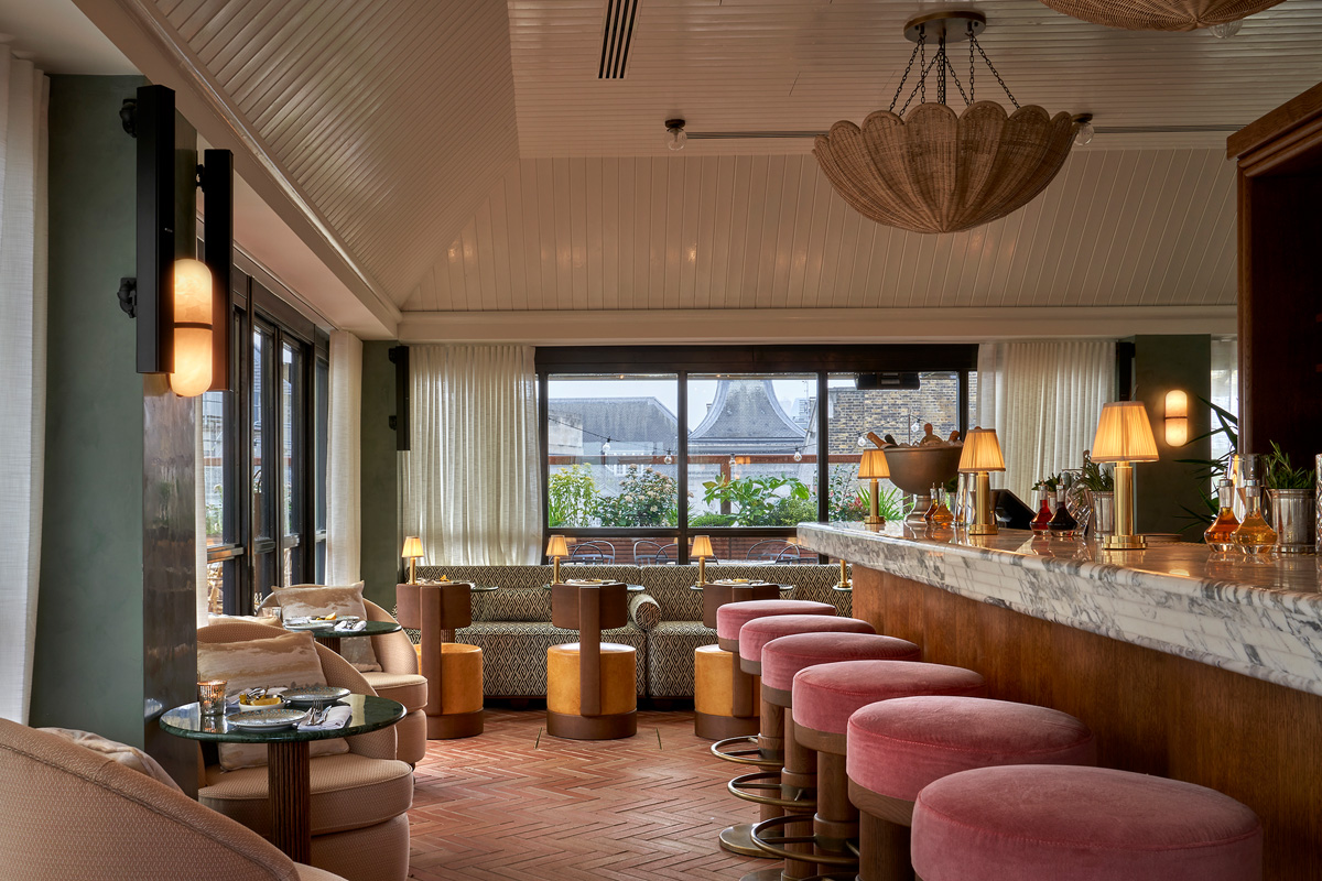 Yasmin Rooftop at 1 Warwick, Soho Members House and Workspace in London