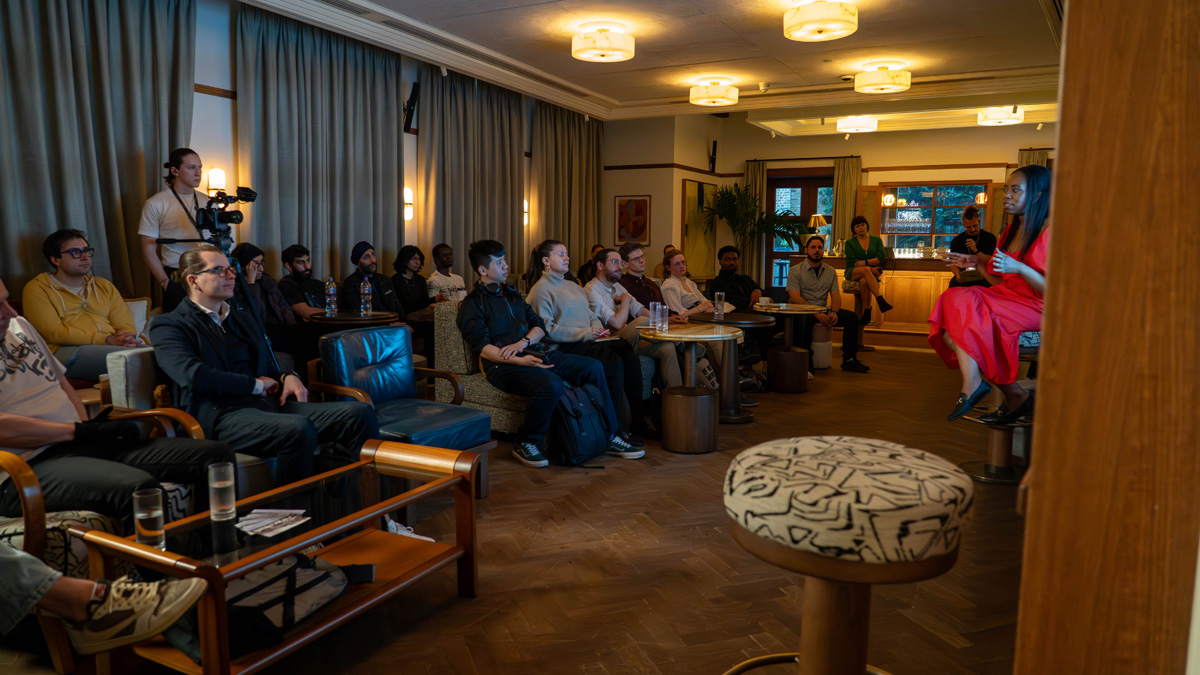 Speaker Event in The LIbrary at 1 Warwick Members House, Soho London