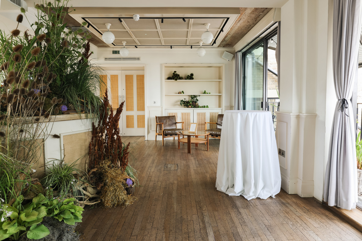 Gallery Area at Loft & Gallery, Mortimer House Event Space Fitzrovia