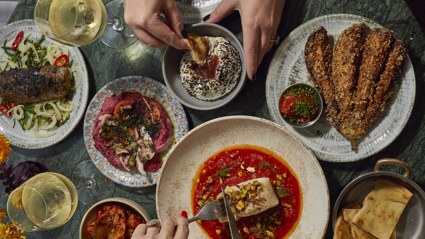Middle Eastern Sharing Feast at Yasmin Rooftop, 1 Warwick London