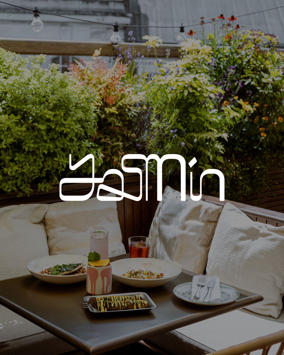 Yasmin Terrace with Logo