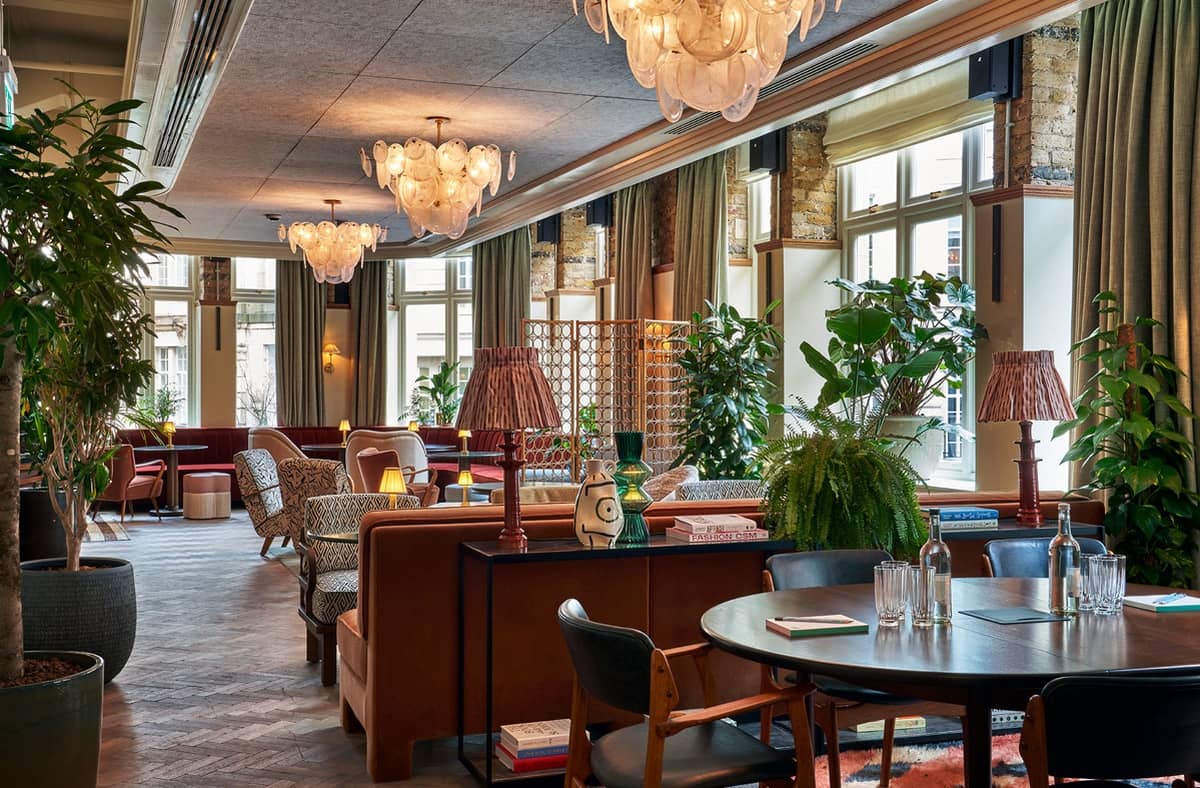 Living Room at 1 Warwick, Soho Members House and Workspace in London