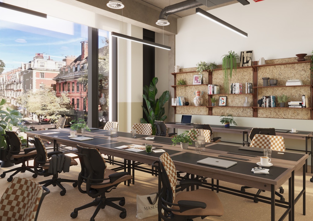 Maslow's Kensington Private Office - Interiors by Mehrai Design