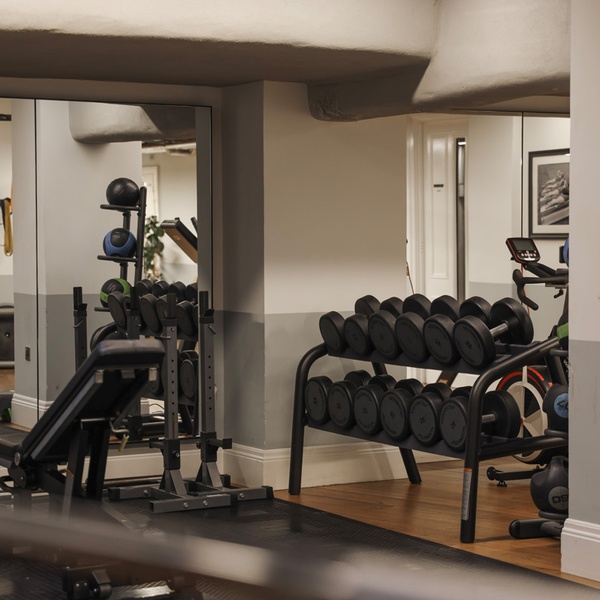 Gym at Mortimer House, Fitzrovia Members' House