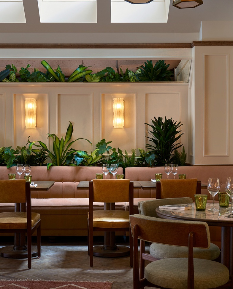 Interior at Nessa Soho Restaurant, 1 Warwick by Maslows