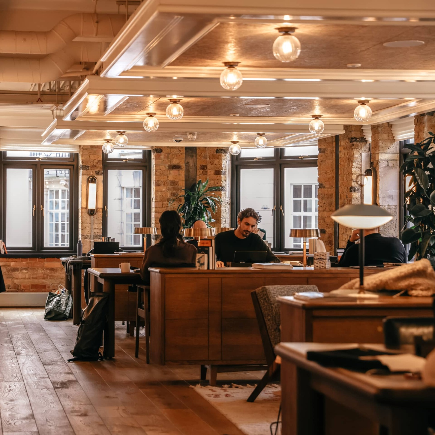 People at work at 1 Warwick Coworking Space