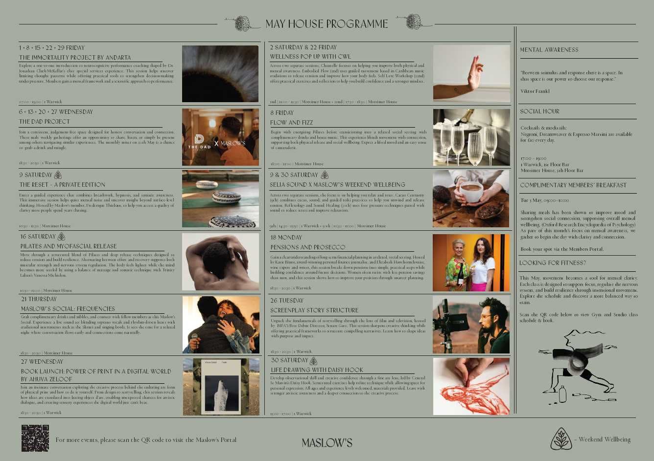 Maslow's May Cultural Programming Calendar 26
