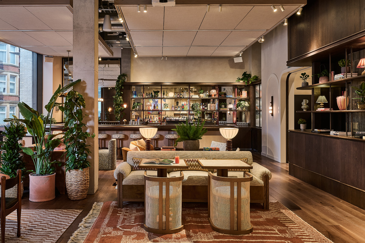 The Gallery Members' Lounge at Maslow's Kensigntin Members House London