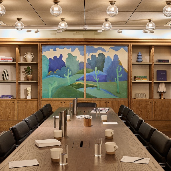 Meeting Room at Maslow's Kensington Members' House